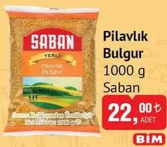 SABAN BULGUR 1000 G